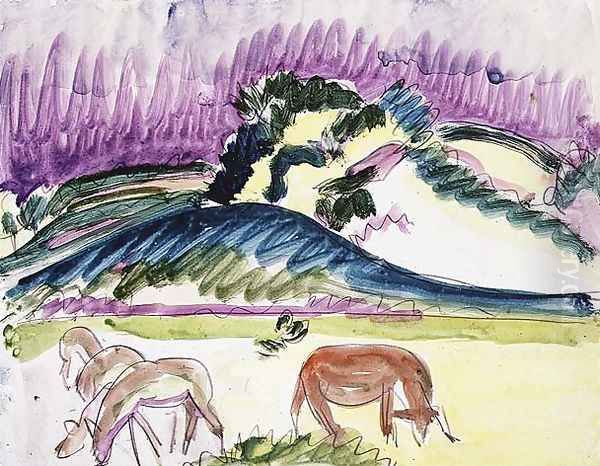Cows and Hills - view 1
