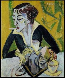 Erna with Cigarette