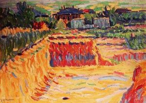 The Loam Pit 2 by Ernst Ludwig Kirchner