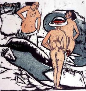 Nude Women by Ernst Ludwig Kirchner