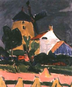 The Windmill by Ernst Ludwig Kirchner