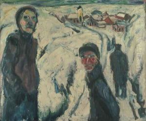 Snow Landscape by Ernst Ludwig Kirchner