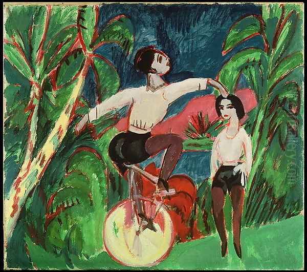 Unicycle Rider - view 1