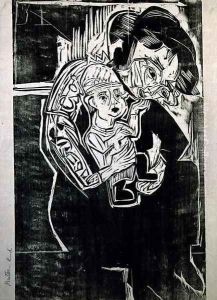 Mother and Child by Ernst Ludwig Kirchner