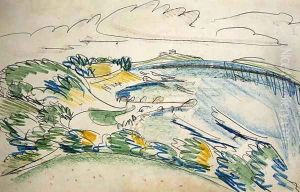 Fehmarn Coast near Wulfen by Ernst Ludwig Kirchner