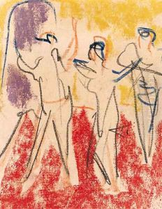 Drei Tanzerinnen by Ernst Ludwig Kirchner