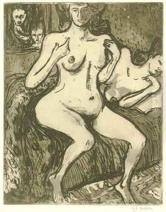 Zwei Schwestern by Ernst Ludwig Kirchner