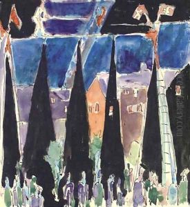 Drahtseillaufer by Ernst Ludwig Kirchner