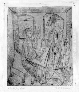 Leuchtturmzimmer by Ernst Ludwig Kirchner