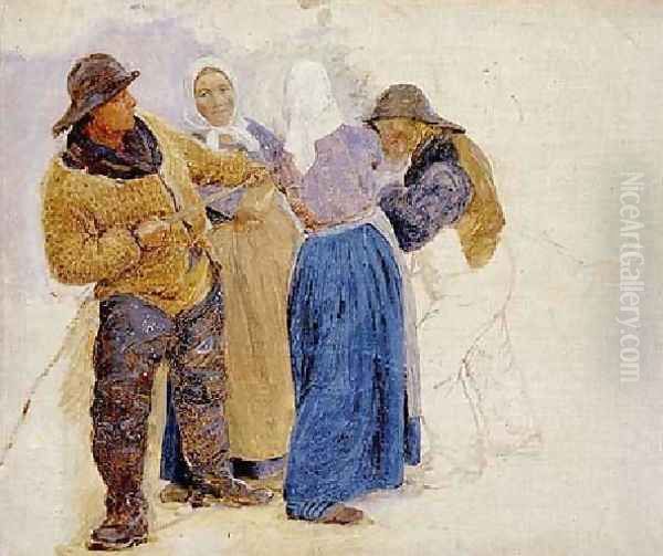 Mujeres y pescadores de Hornbaek - view 1