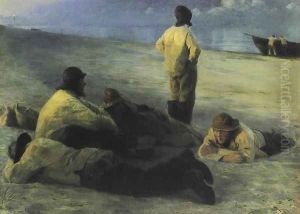 Fishermen on the Beach