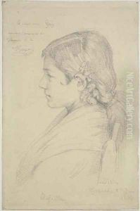 Head of a Young Spanish Girl