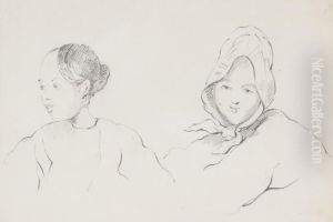 Female Head And Shoulder Studies