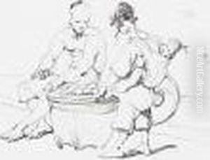 Chinese Figures by George Chinnery