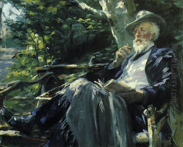 Portrait of Holger Drachmann - view 1