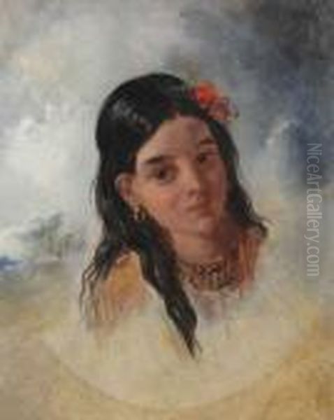 'study Of An Indian Girl' - view 1