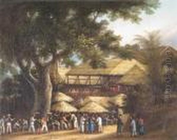 A Market Scene, Probablymacao - view 1