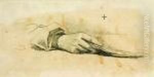Study Of Hands by George Chinnery
