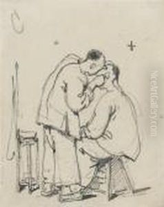 Study Of Two Oriental Men