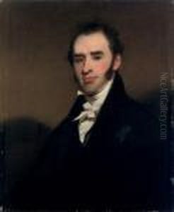Portrait Of A Gentleman, Seated, Half Length by George Chinnery