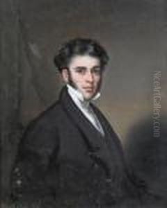Portrait Of A Gentleman, Possibly Robert Lindsay by George Chinnery