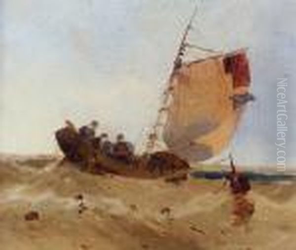 Chinese Junk At Sea - view 1