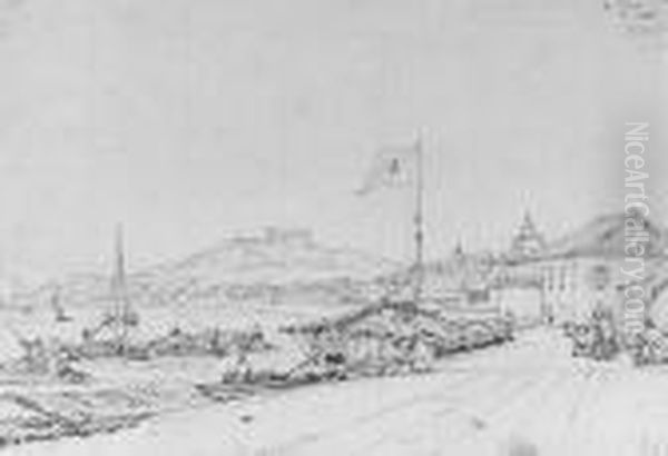 The Praya Grande, Macao With A Fisherman's - view 1