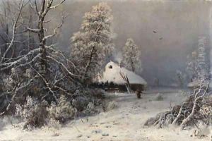 Winter Landscape by Iulii Iul'evich (Julius) Klever