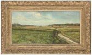 A Path Through The Meadows by Antoine Chintreuil