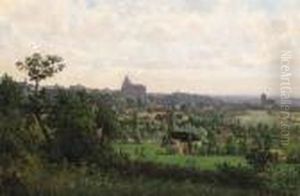 La Vallee De La Bievre by Antoine Chintreuil
