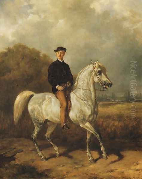 Portrait of a Man on Horseback - view 1