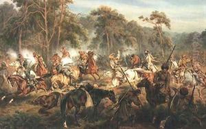 Battle of Ignacewo by Juliusz Kossak
