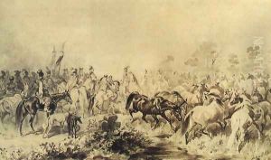 Voivode Matczynski Welcomes the King John III Sobieski on the Strusowy Steppe Voivode Matczynski Welcomes the King John III Sobieski on the Strusowy Steppe