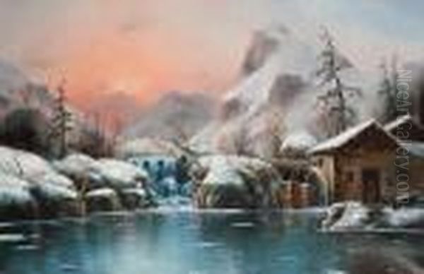 Winter Lake Views - view 1