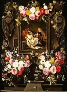 Entombment by Jan van Kessel