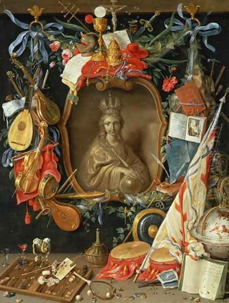Ecclesia Surrounded by Symbols of Vanity - view 1