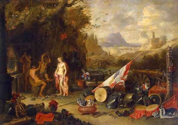 Venus at the Forge of Vulcan - view 1