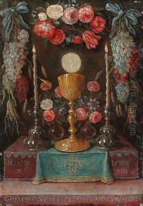 The second Sacrament by Jan van Kessel
