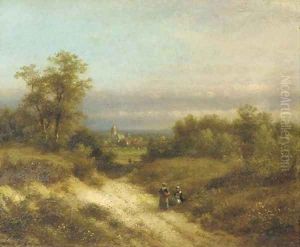 A valley in summer