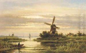 An idyllic summer landscape