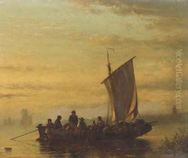 Journey at dawn - view 1