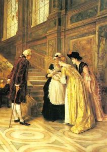 Admiring the Baby by George Goodwin Kilburne