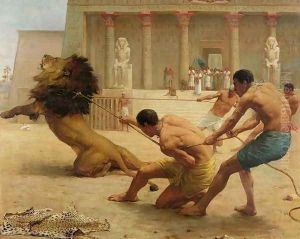 Ancient Sport by George Goodwin Kilburne