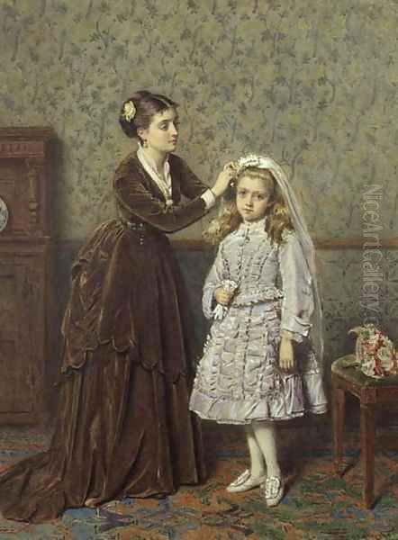 Her First Communion - view 1