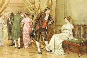 May I have the pleasure 2 by George Goodwin Kilburne