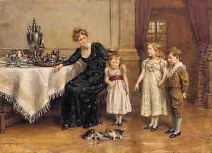 Tea in the nursery