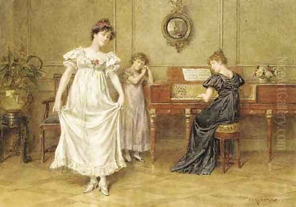 The dancing lesson - view 1