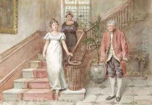Attending to her ladyship by George Goodwin Kilburne