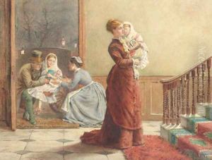 Home from the party by George Goodwin Kilburne