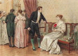 May I have the pleasure by George Goodwin Kilburne